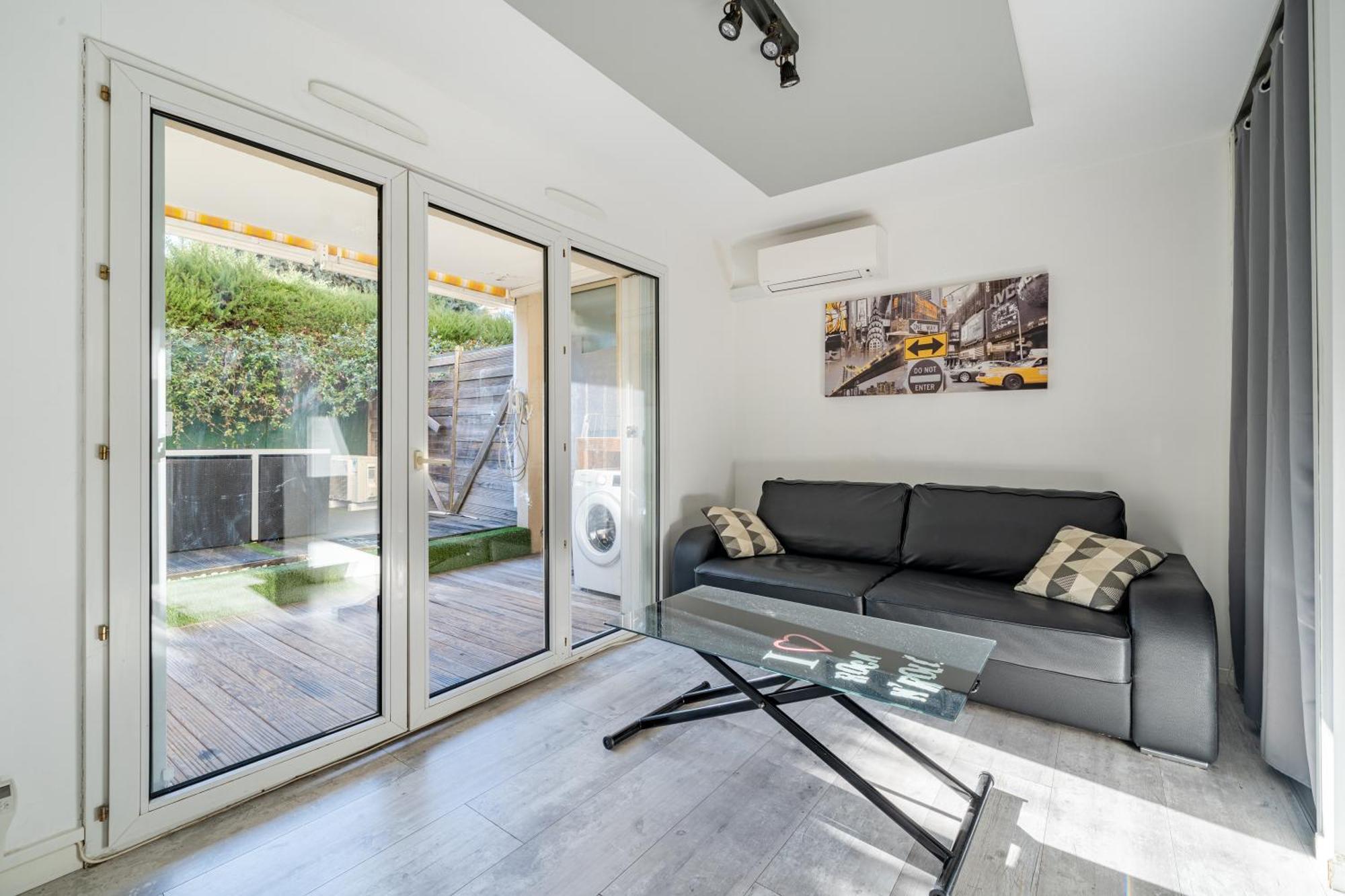 Charmant Studio Cagnes-sur-Mer Esterno foto