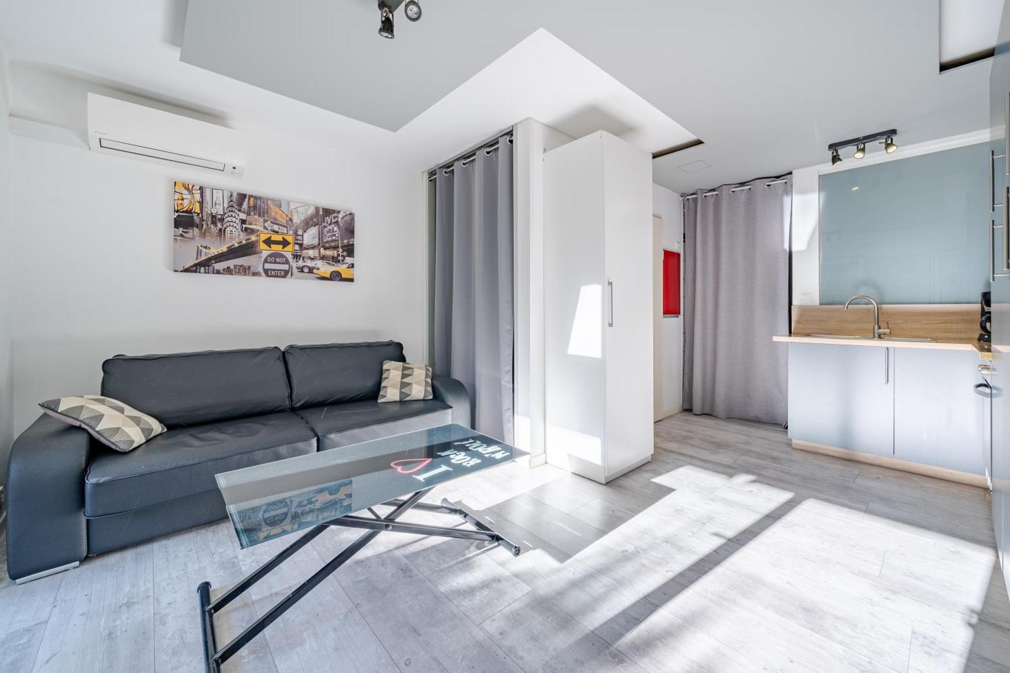 Charmant Studio Cagnes-sur-Mer Esterno foto